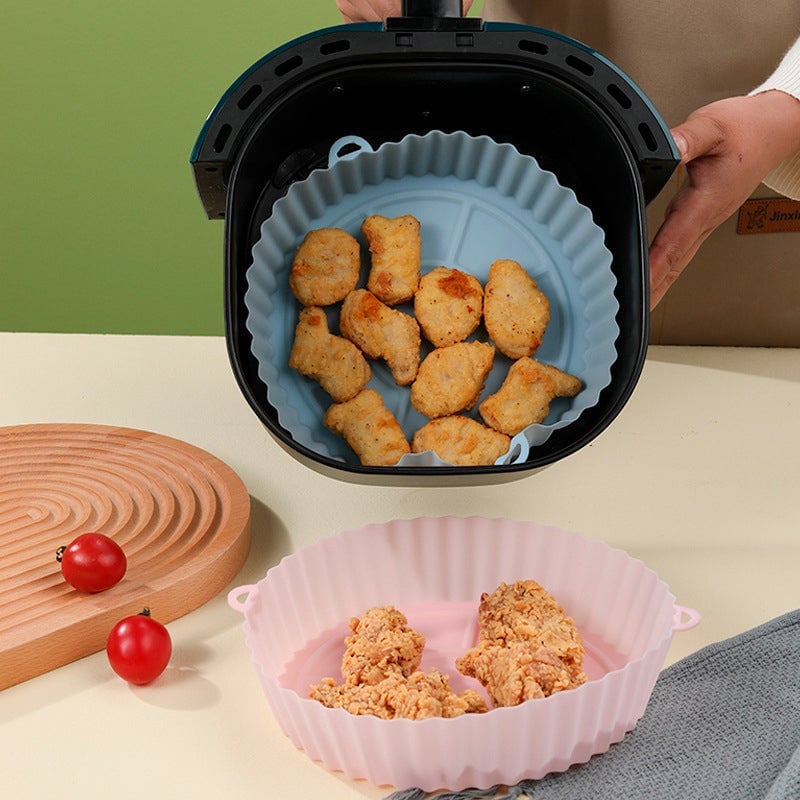 Teglia in silicone per friggitrice ad aria calda