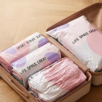 No-Pump Vacuum Compression Bag