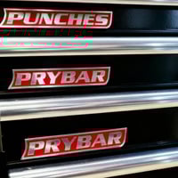 Magnetic Toolbox Labels