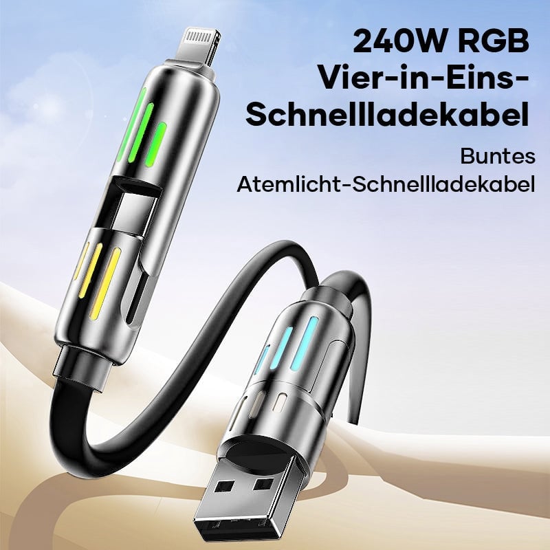 Saker 240 W 4-in-1 USB-C-Kabel