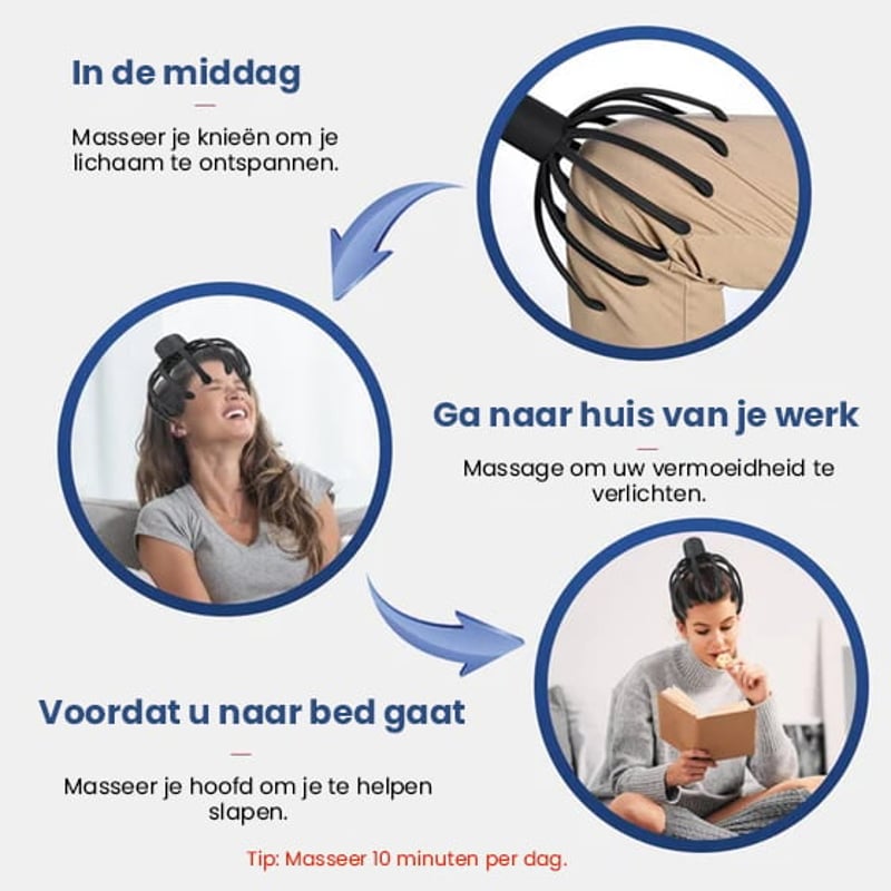 UPSELL Hoofdmassage Apparaat