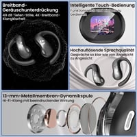 Kabellose KI-Sprachübersetzungs-Kopfhörer