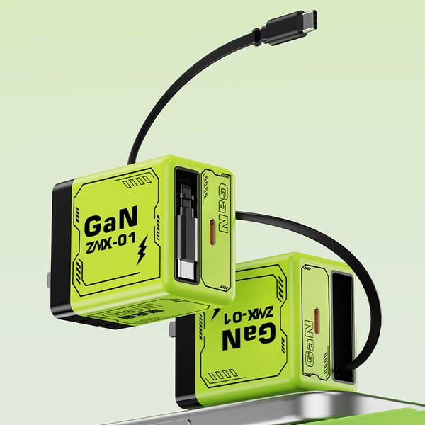 120W GaN dual-port PD fast charging head