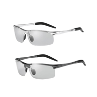 New-Photochromic Sunglasses with Anti-glare Polarized Lens