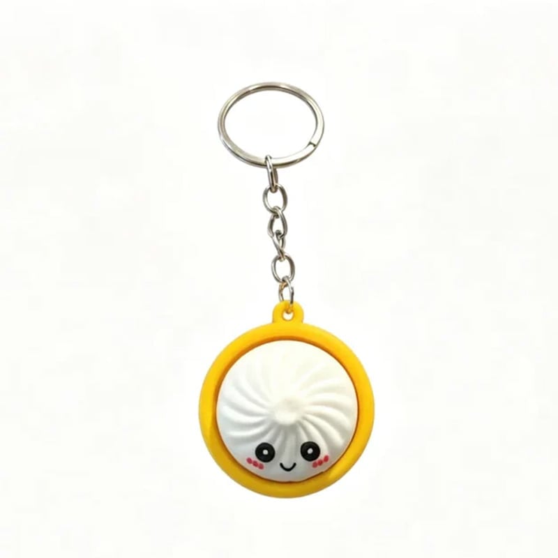 Cute Mini Dumpling Keychain🍴