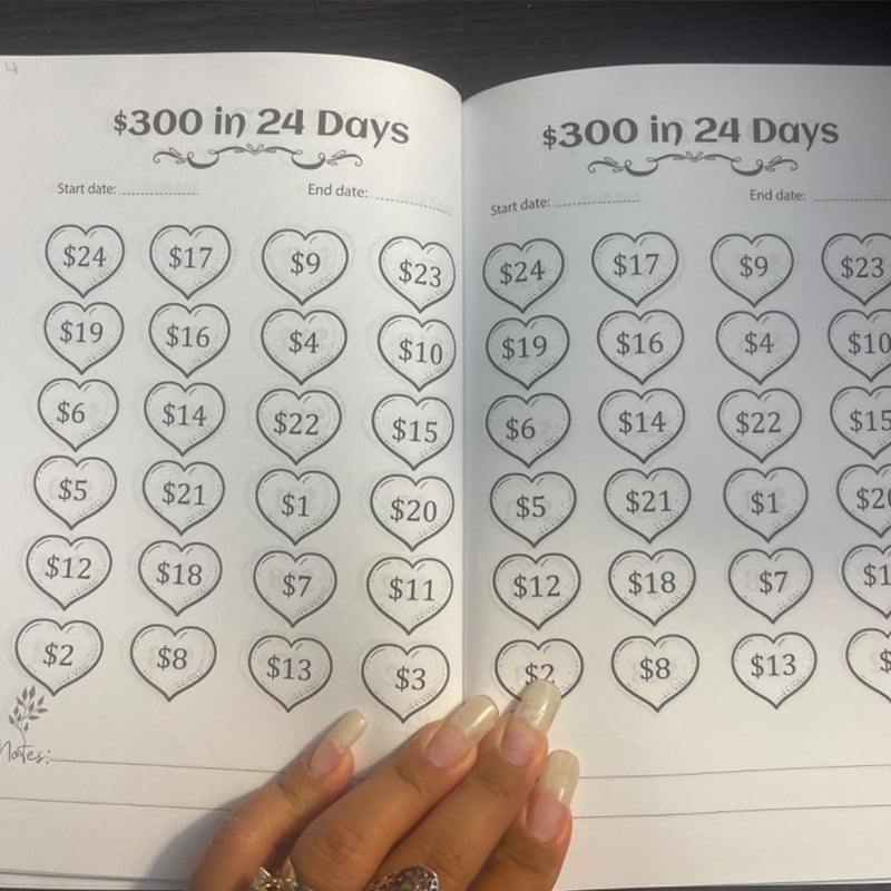 A Fun and Easy Money-Saving Challenge Book