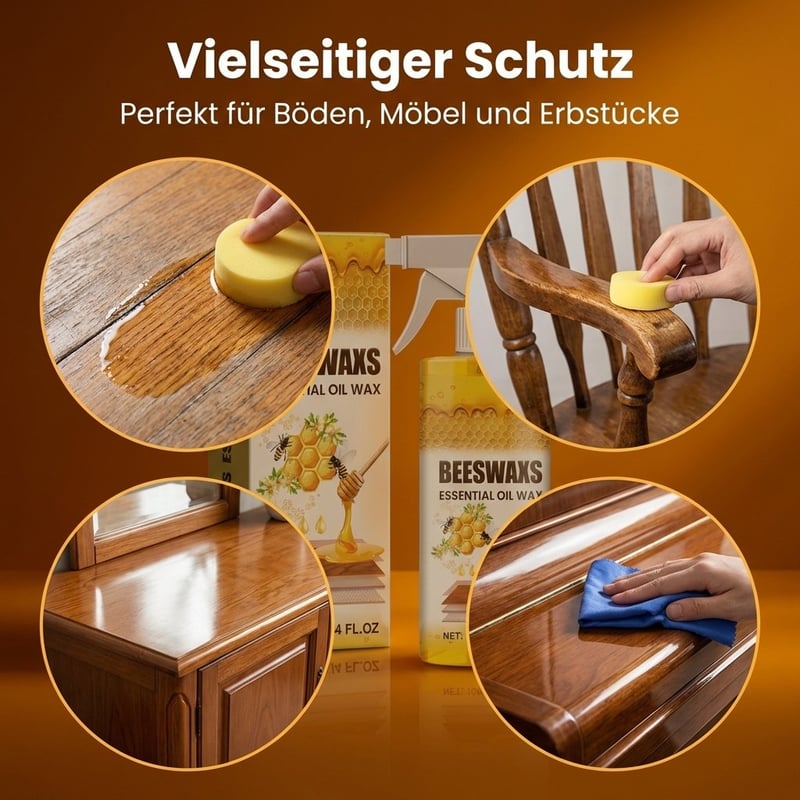 Bienenwachs-Bodenpflege-Spray