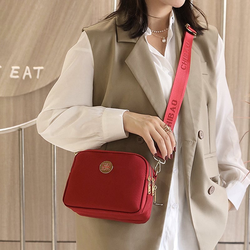 Women's Nylon Shoulder Crossbody Bag