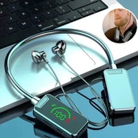 Bluetooth headset med digital display og nakkebøjle