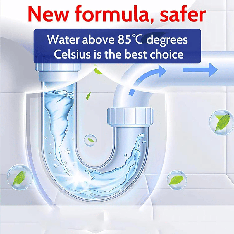 Rapid-Foam Toilet Cleaner & Drain Unclogger