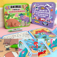 Kinder Cartoon Wasserfarben-Malbuch