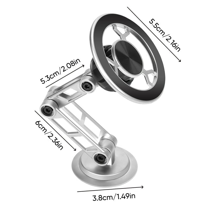 Rotating Car Robotic Arm Magnetic Bracket