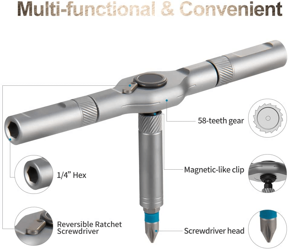 24-in-1 Rotating Screwdriver Set