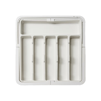 Sakerplus® Expandable Adjustable Kitchen Utensil Organizer Tray