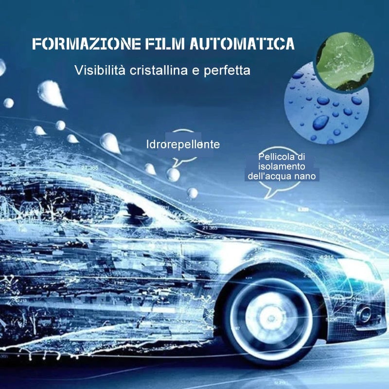 Agente di rivestimento impermeabile per vetri per auto