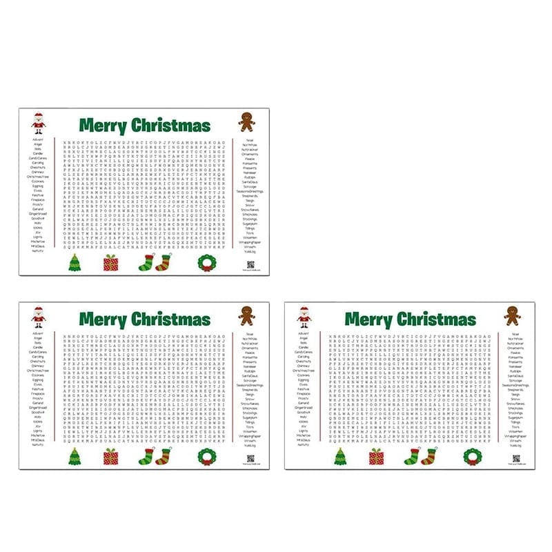 Word Fill-in Puzzle Poster