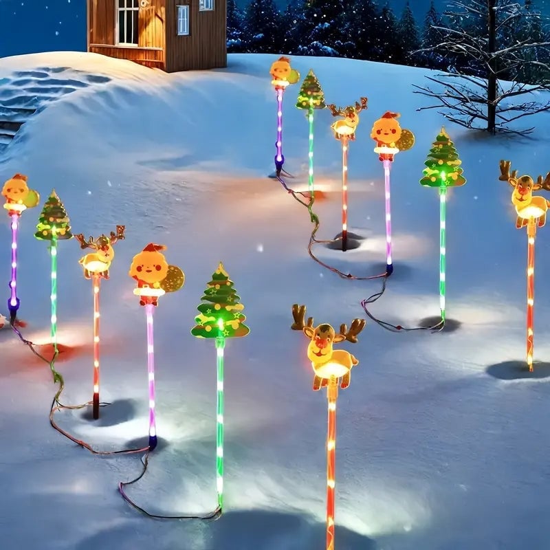 Solar-Powered Christmas Atmosphere Lights