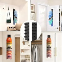 Punch-Free Baseball Cap Storage Rack