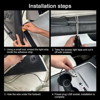 Sakerplus Car Door Frame LED Ambient Light