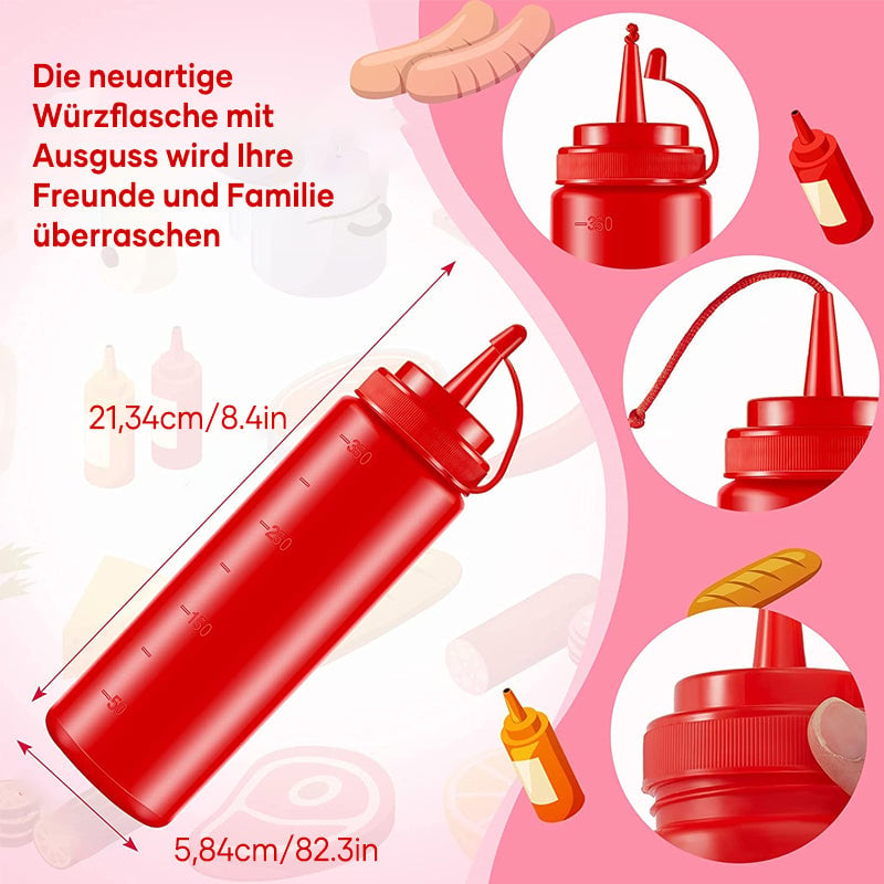 Kreative knifflige Ketchup-Flasche