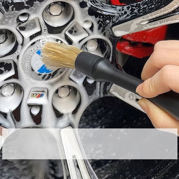 4-Piece Car Interior Cleaning Brush Set