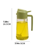 2-in-1 Glass Oil Sprayer and Dispenser🔥
