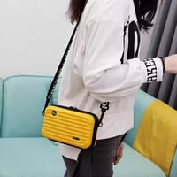 Mini Suitcase Crossbody Bag