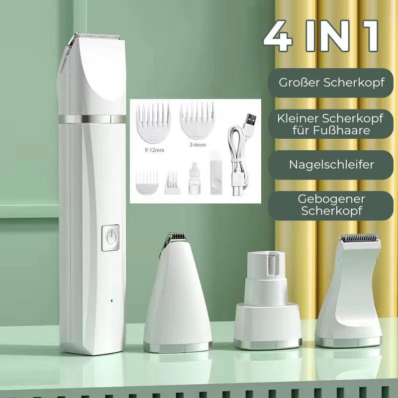 🎉4-in-1 Haustier-Rasierer