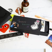 Schwarz Überraschung Bouncing-Geschenkbox