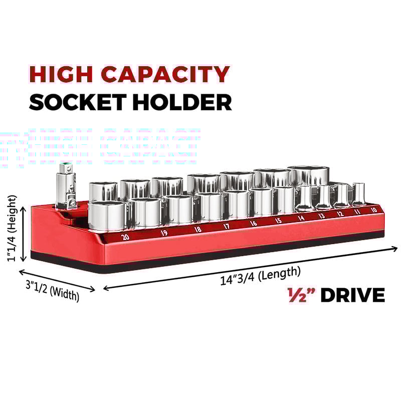 Saker Metric and Imperial Socket Rack