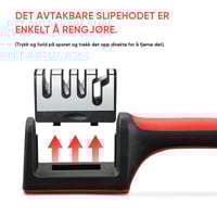 Profesjonell 4-trinns knivsliper