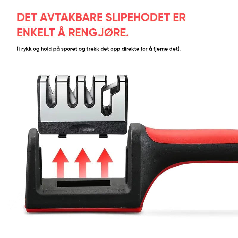 Profesjonell 4-trinns knivsliper