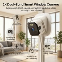 Kexon™ 2K Dual Band Window Security Camera