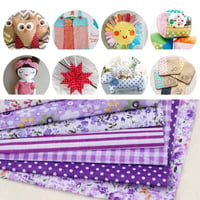 DIY Handgemachte Baumwolle Blumentuch - 10 x 10 cm, 50 Stk im Set