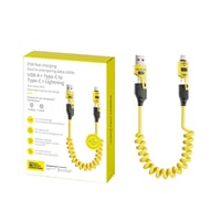 4 in 1 Spring Fast Charging Cable