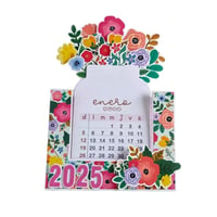 Best Christmas Gift - 2025 Bloomy Flowers Desk Calendar