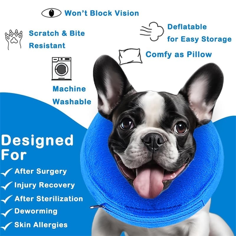 Inflatable Pet Cone Collar