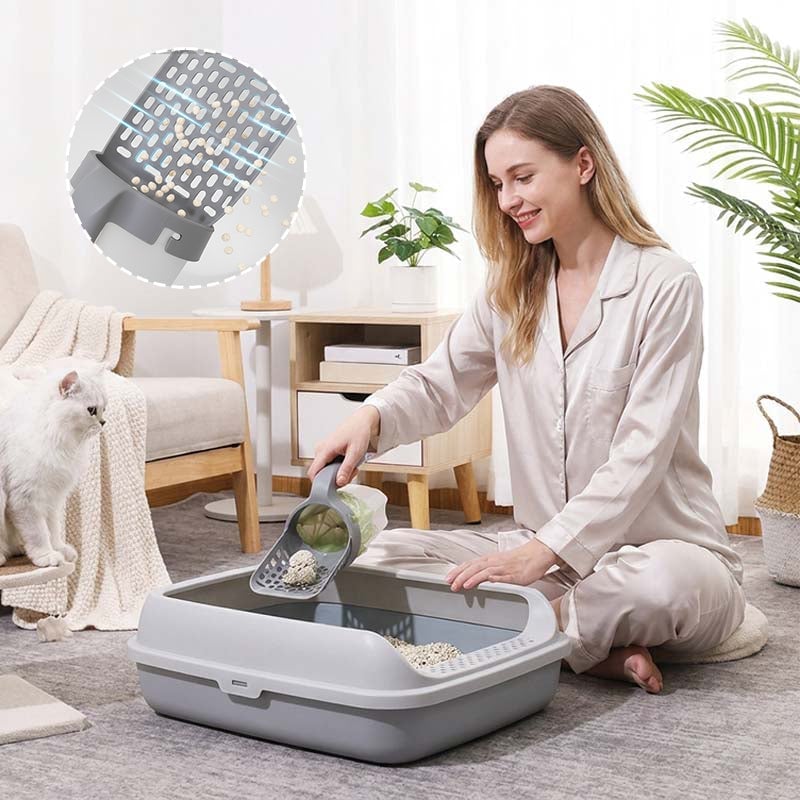 Cat Litter Scooper with Holder