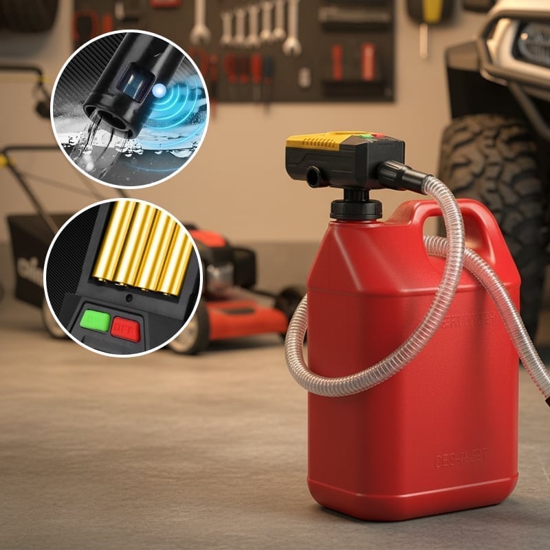 Self-Stopping Oil Transfer Pump