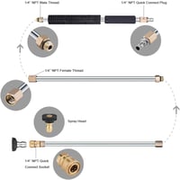✨Pressure Washer Extension Wand Set