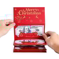 Foldable 6-Slot Christmas Red Envelope