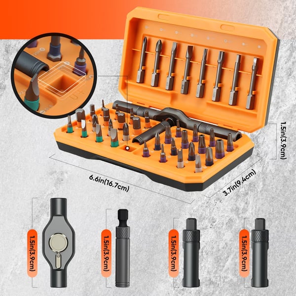 Ratschen-Schraubendreher Set 24-in-1