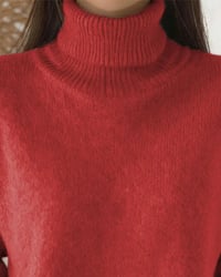 Pullover Polokrage Avslappnad Stil