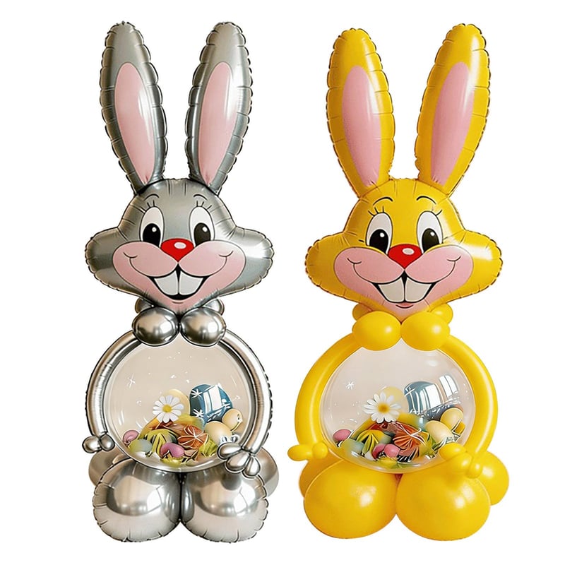 Easter Bunny Balloon Set
