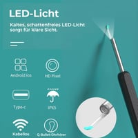 Intelligenter Sichtbarer Ohrreiniger
