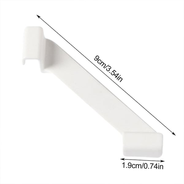 Rechtwinklige Aufbewahrungsrahmen-Stapel-Organizer-Halterung