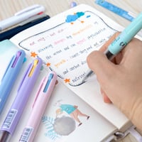 Three-Color Retractable Gel Pen