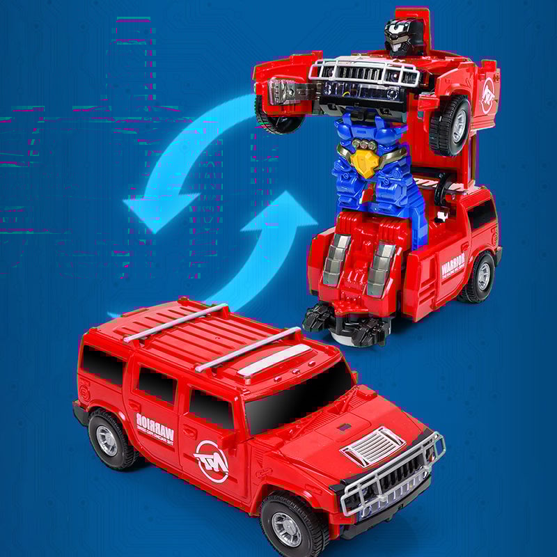 Verwandelndes Robotermodell-Spielzeugauto