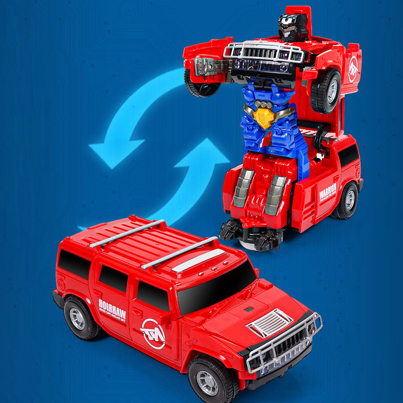 Verwandelndes Robotermodell-Spielzeugauto