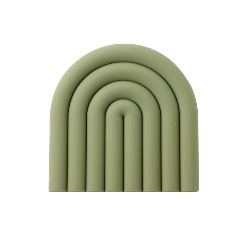 Sale - Rainbow Silicone Table Mat Coaster